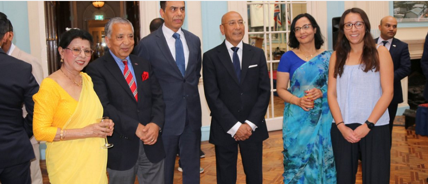 सरकारले फिर्ता बोलाएपछि बेलायतको राजदूतबाट बिदा भए आचार्य