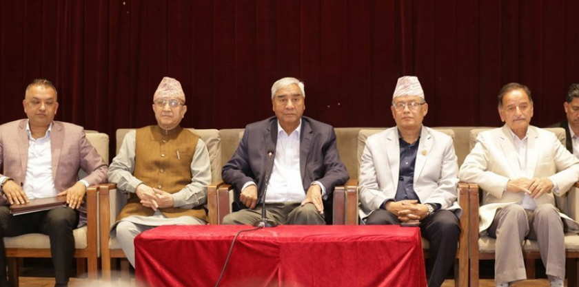 कांग्रेस संसदीय दलको बैठक सुरु