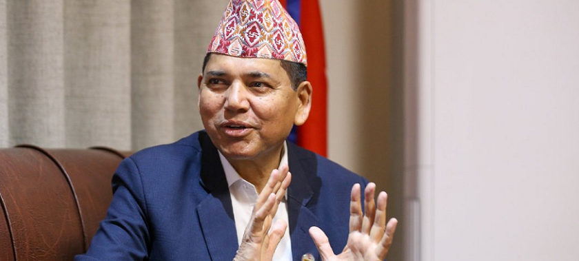 सरकारले पूर्वाधार निर्माणलाई गति दिएको छ : मन्त्री दाहाल