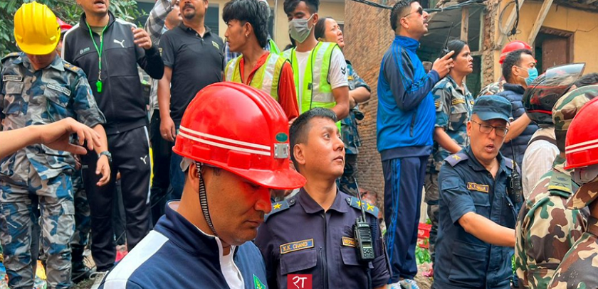मखनमा ग्याँस विस्फोटबाट आगलागी, मृतक महिला नाङ्लो पसले