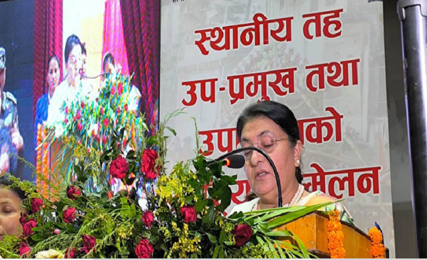 लोकतन्त्र जीवनपद्धति बनिसक्यो :पूर्वराष्ट्रपति भण्डारी