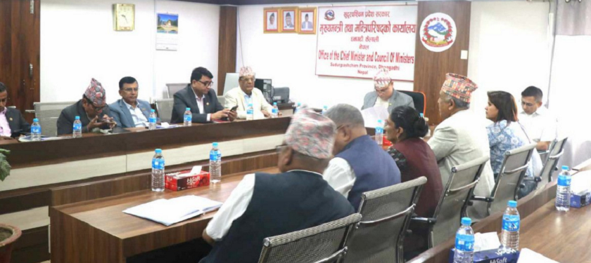 बाजुराको आगलागी पीडितलाई प्रदेश सरकारको ४० लाख राहत सहयोग