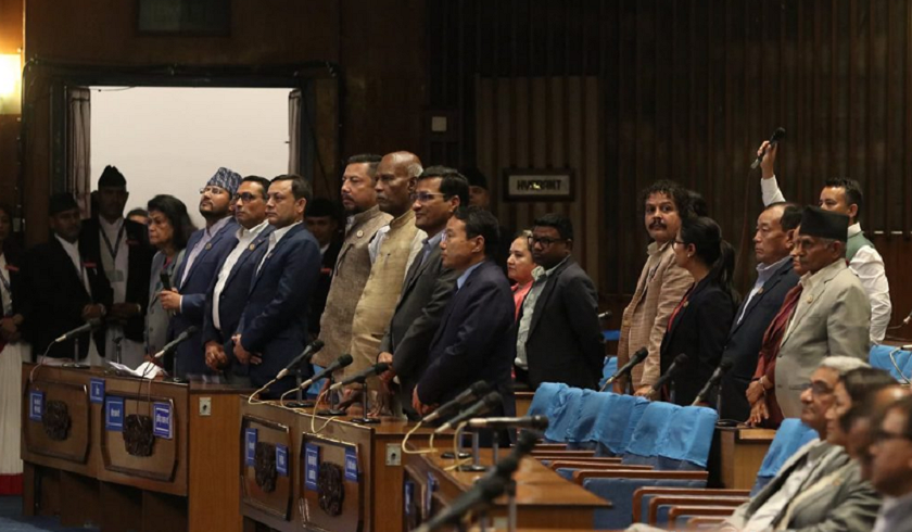 संसद्को अवरोध खुलाउनेबारे छुट्टै छलफलमा कांग्रेस, एमाले र माओवादी