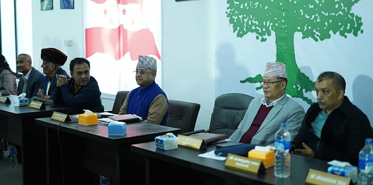 काँग्रेस कार्यसम्पादन समितिको बैठक सुरु