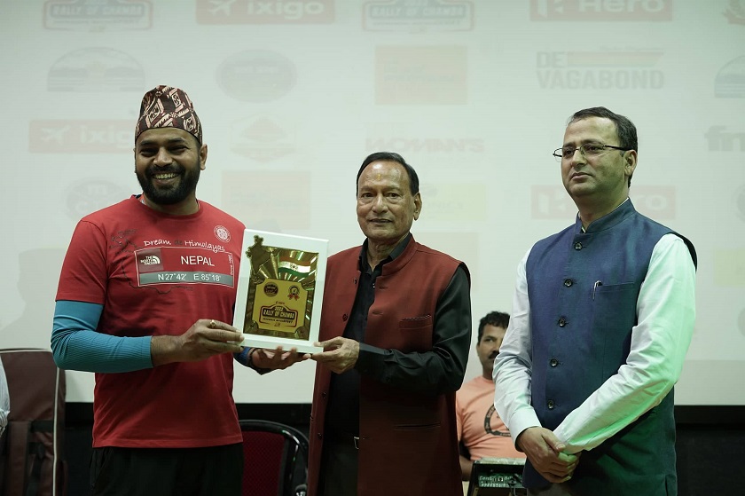 नेपाली राइडर दीपक साह बने ‘र्‍याली अफ चाम्बा’ को विजेता