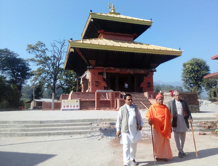 सवा आठ करोड खर्चेर देवघाटधाममा शिव मन्दिर