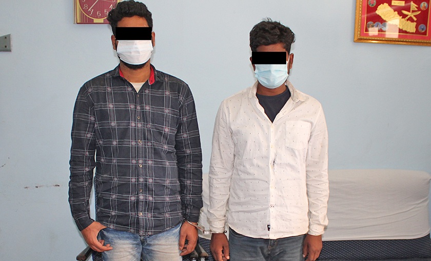 रुपन्देहीमा दुर्घटना गराएर फरार भएका कार चालक र १० लाख लुट्ने पक्राउ