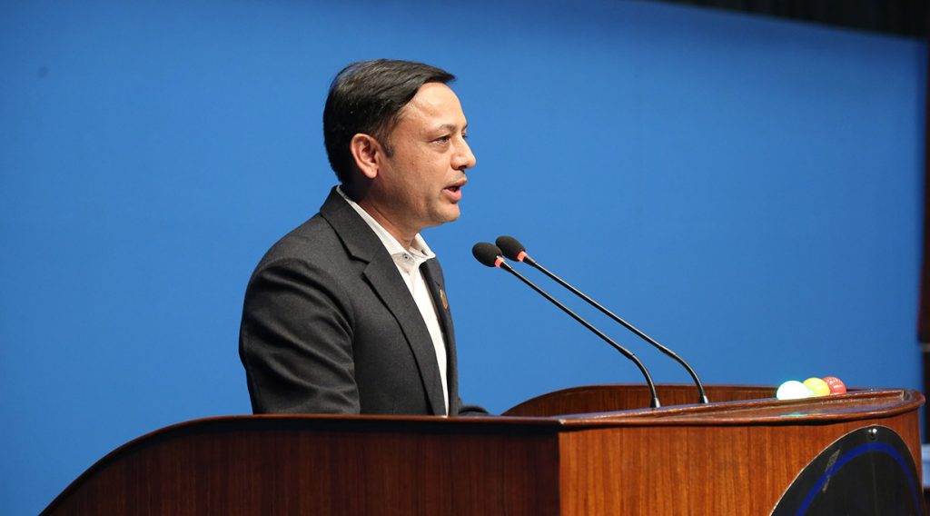 सभामुखमा डोलप्रसाद अर्याल निर्विरोध निर्वाचित भएको घोषणा