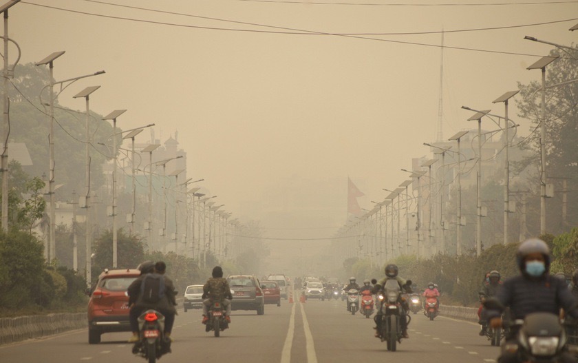 राजधानीमा एकाएक बढ्यो वायु प्रदूषण, सकेसम्म बाहिर ननिस्कन आग्रह