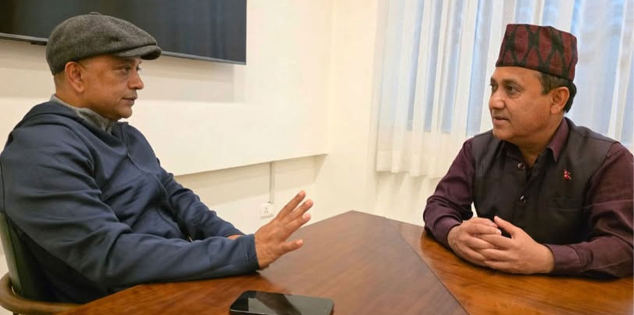 ‘सभापति थापाको राजीनामा अस्वीकृत गर्छौँ’:  उपसभापति शर्मा