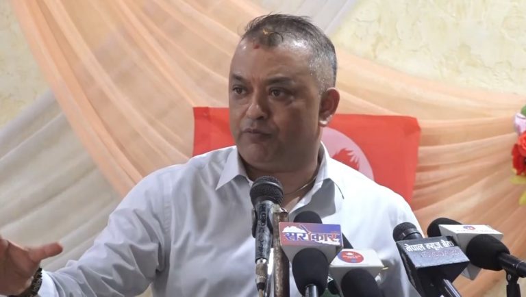 सभापतिको उम्मेदवार हुँ, छलफलपछि कार्यक्रम ल्याउँछु: गगन थापा