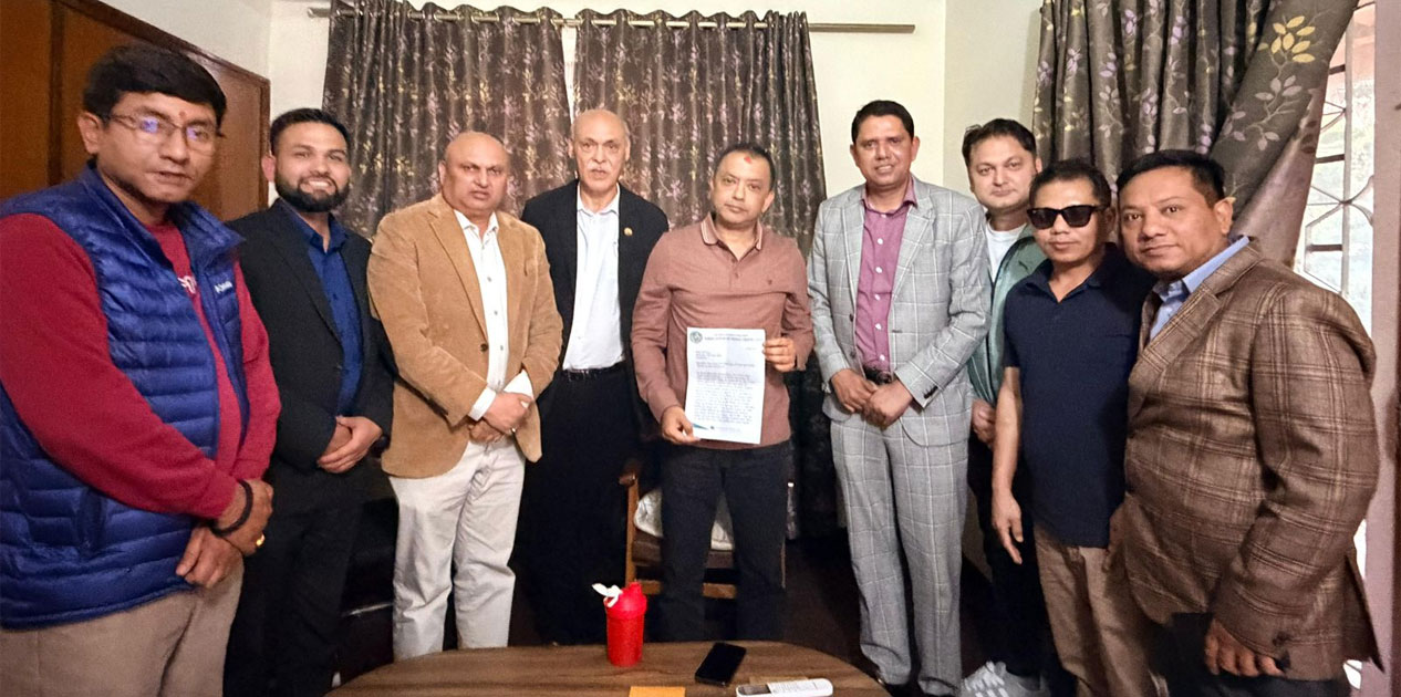 विश्वका नेपाली मूललाई नेपालसँग जोड्न पहल गर्ने गगन थापाको प्रतिबद्धता