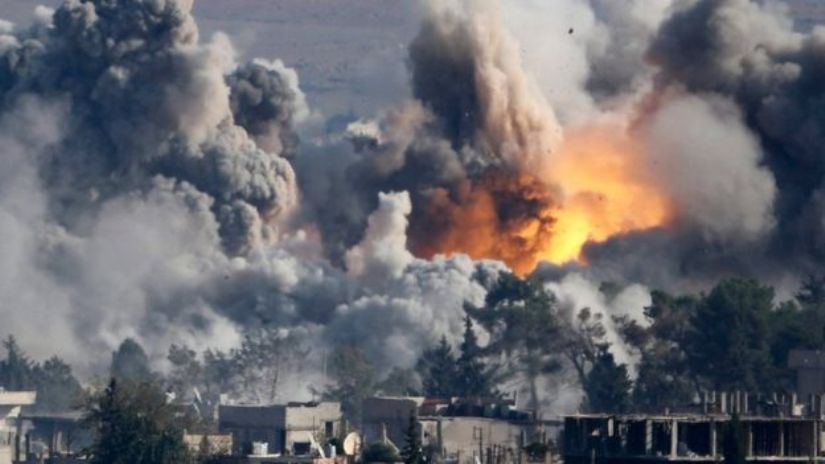 सिरियाको इद्लिबमा हवाई आक्रमण जारी, सात जनाको मृत्यु