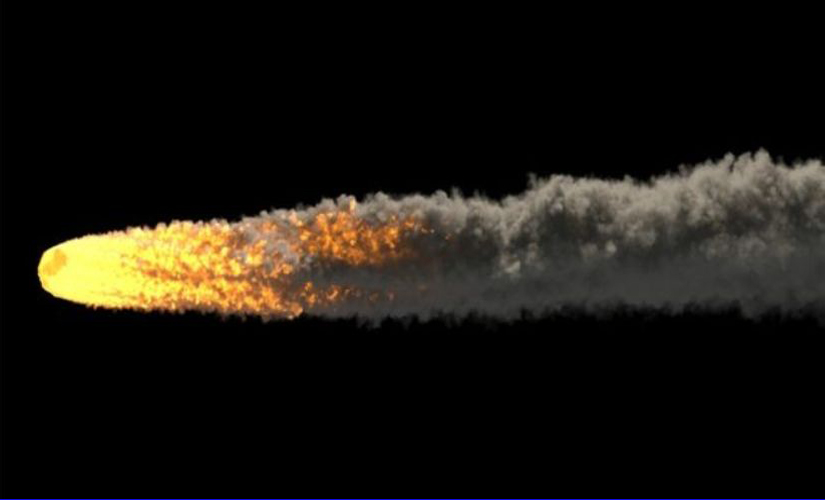 पृथ्वीको वायुमण्डलमा एउटा विशाल उल्का विस्फोट भएको थियो : नासा