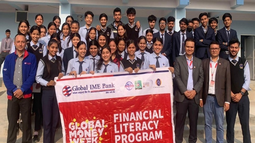 ग्लोबल आईएमई बैंकले गर्‍यो सातै प्रदेशमा विद्यार्थी लक्षित वित्तीय साक्षरता कार्यक्रम