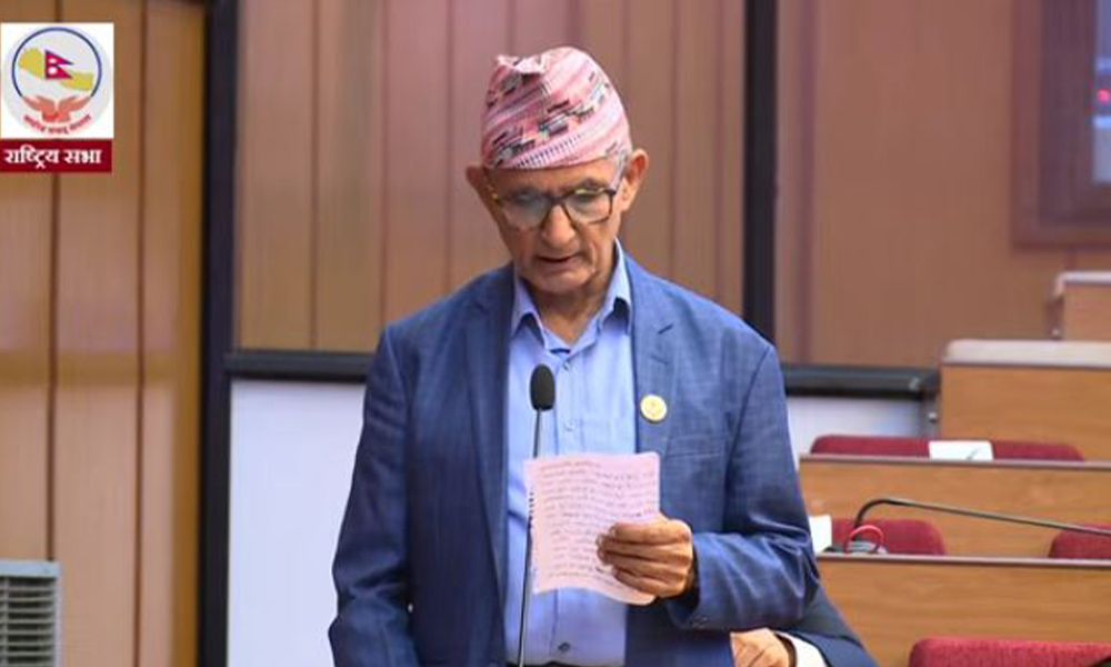 सुन तस्करीमा गृहमन्त्री र पूर्वसभामुखको नाम जोडिएका छन् : सांसद भट्टराई