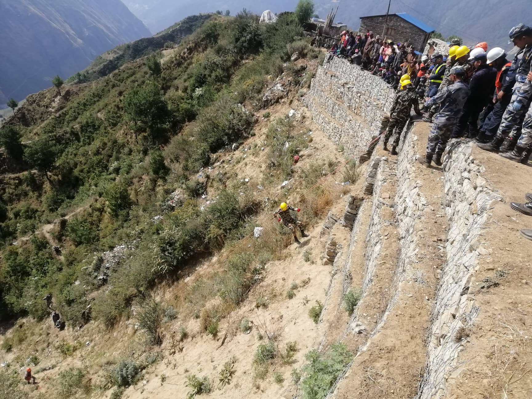 हुम्लामा विपद् प्रतिकार्यको पूर्वाभ्यास