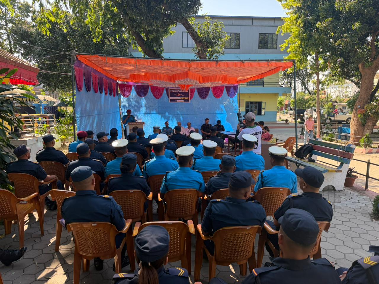 चितवन प्रहरीको सराहनीय पहल: सबै कर्मचारीको स्वास्थ्य जाँच सम्पन्न