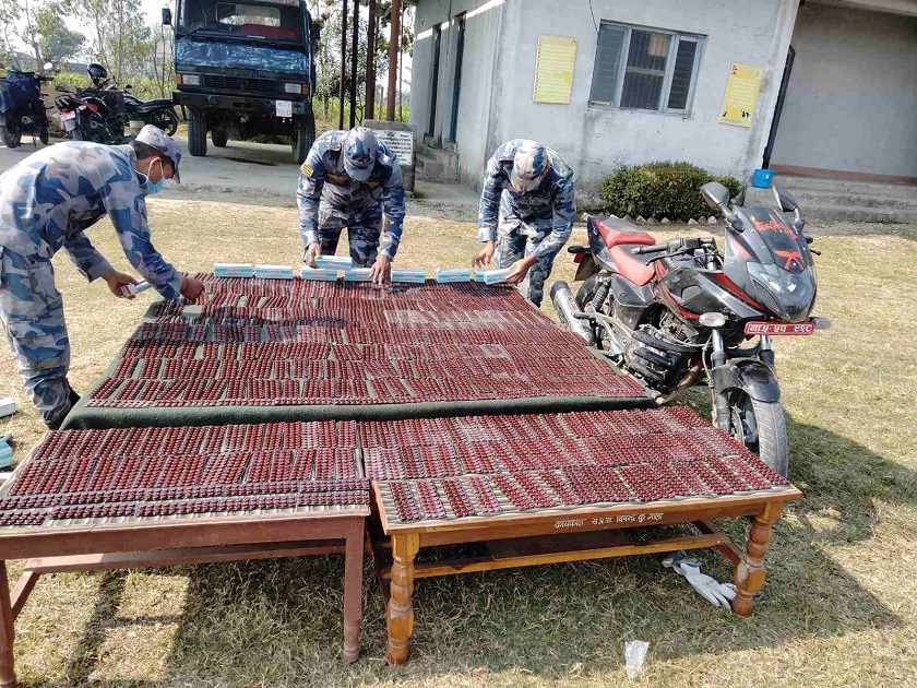 सर्लाहीमा ठूलो परिमाणमा लागुऔषध बरामद