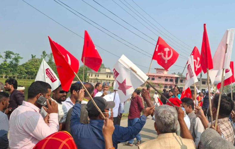 जनकपुरमा सात दलीय मोर्चाको प्रदर्शन