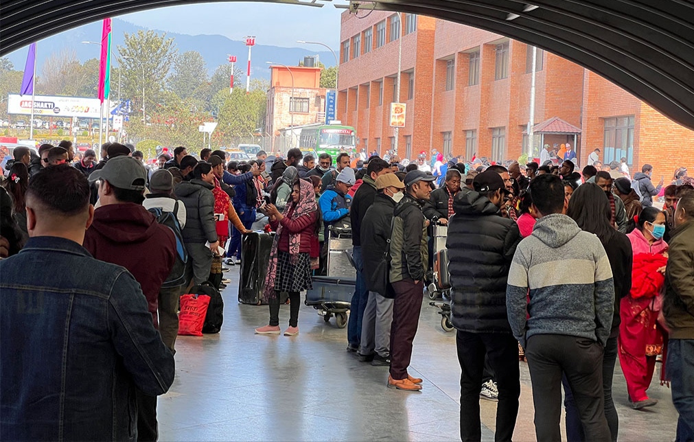 सन् २०२५ मा १५ लाख २३ हजार नेपाली विदेशिए