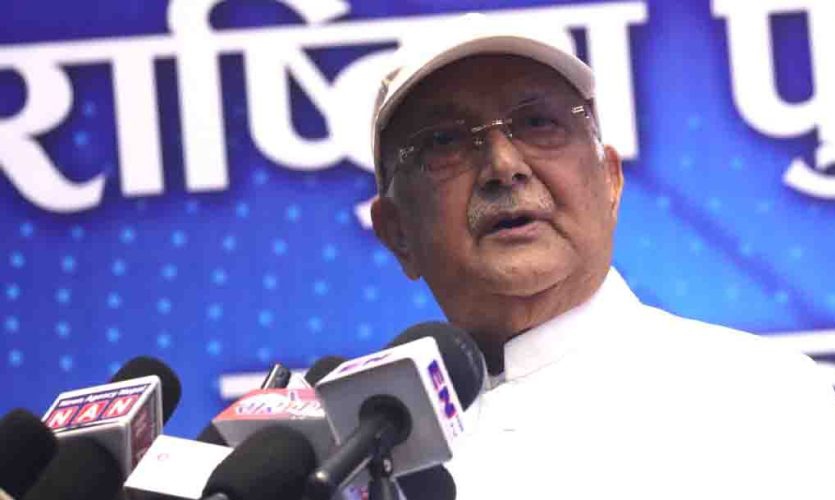 एमालेको नीति सही छ, एकताको लागि कुनै छलफल गर्दैन : ओली