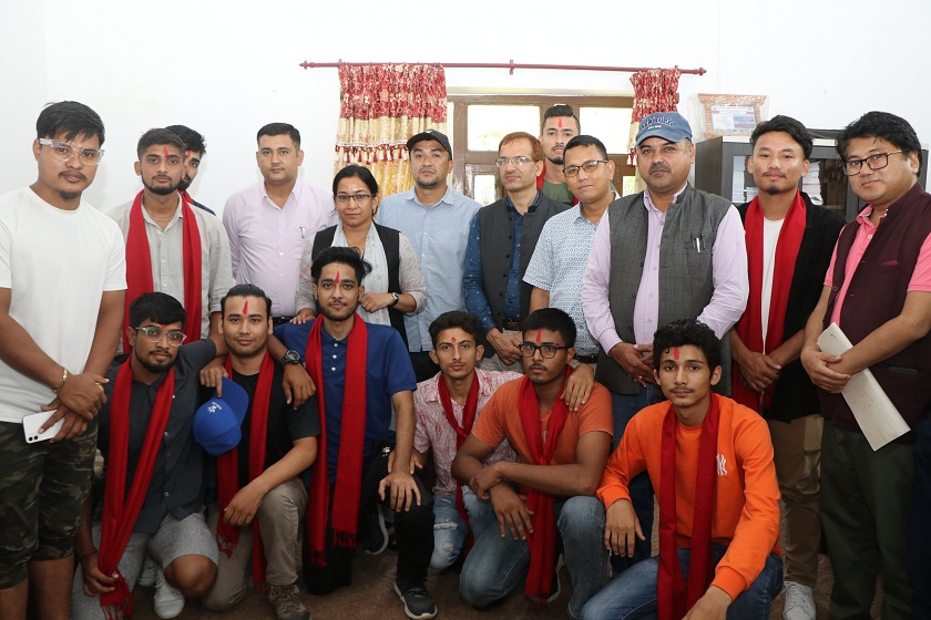 भरतपुर क्रिकेट क्लब मैत्रीपूर्ण क्रिकेट प्रतियोगितामा भाग लिन भारत प्रस्थान