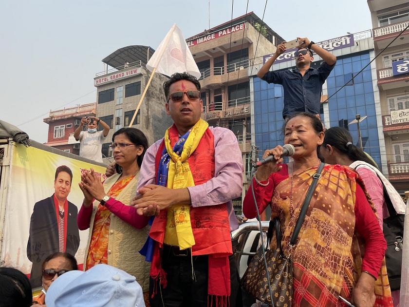 जनताको सेवक बनेर काम गर्छु : उम्मेदवार न्यौपाने