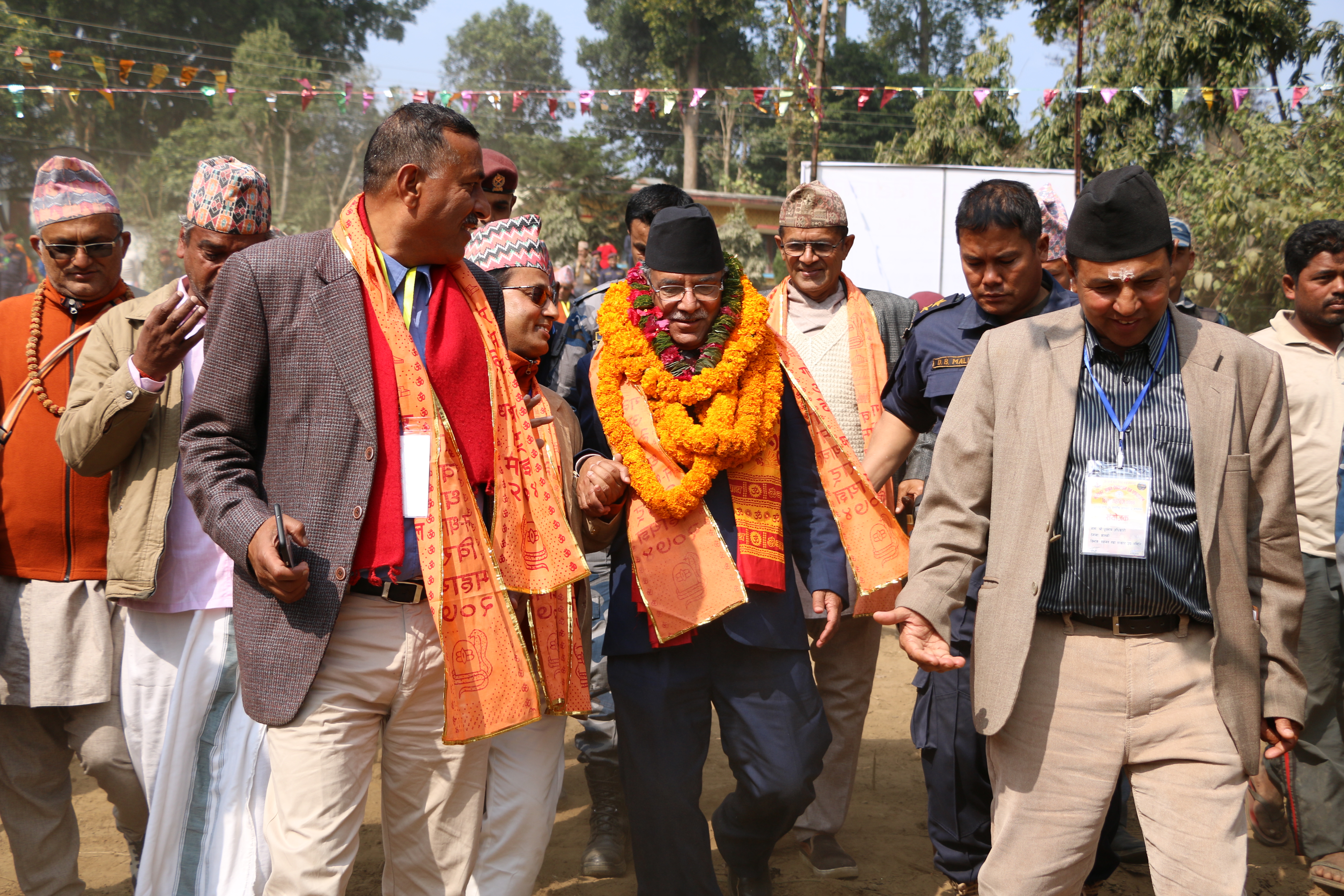 देवघाटलाई अन्तराष्ट्रिय धार्मिक पर्यटकीय केन्द्रको रुपमा स्थापित गराउनुपर्छ :अध्यक्ष प्रचण्ड