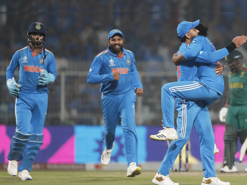 न्युजिल्याण्डलाई पराजित गर्दै भारत १२ वर्षपछि विश्वकप क्रिकेटको फाइनलमा