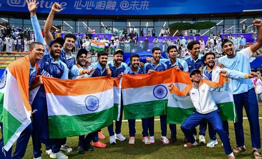 एसियाडको क्रिकेटमा भारतलाई स्वर्ण पदक