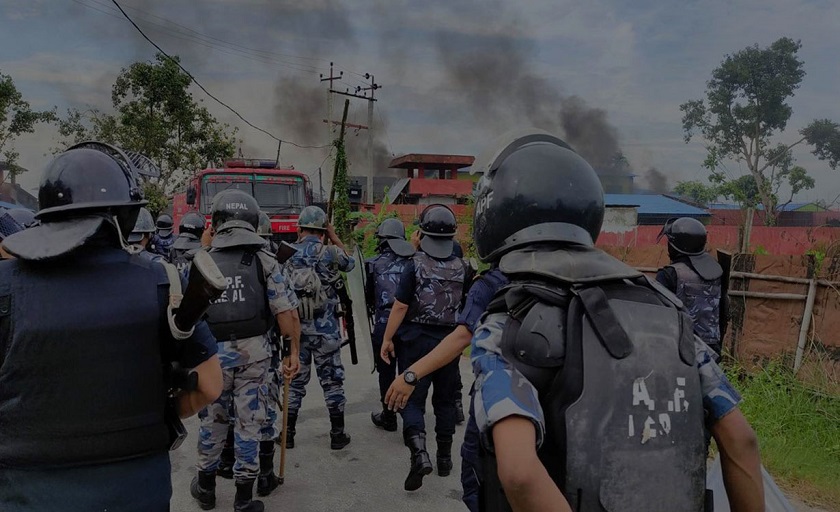 कैदीले लगाए झापा कारागारमा आगो
