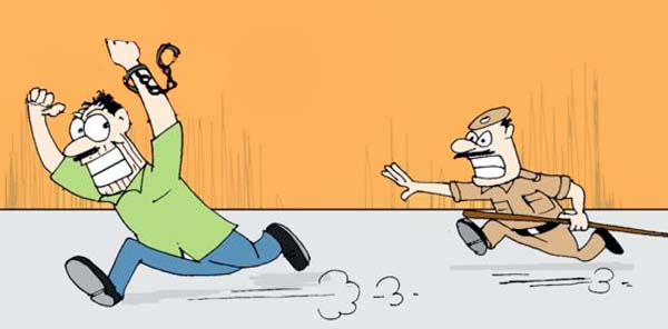 लहानको प्रहरी हिरासतबाट थुनुवा फरार