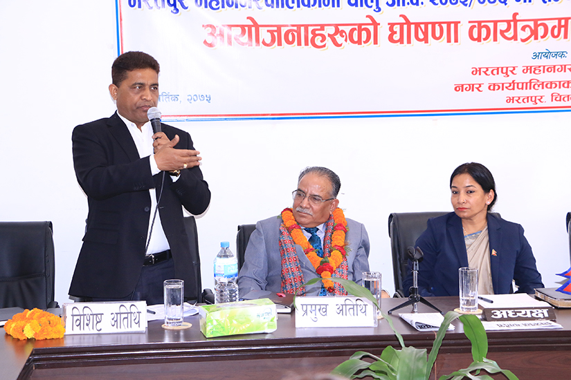 यस्तो छ भरतपुरमा पक्की सडक निर्माणका २४ योजना