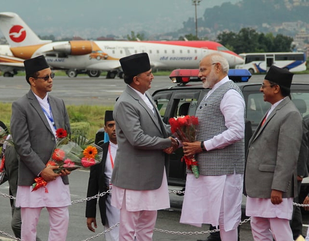 मोदी चौंथोपटक काठमाडौँ आए