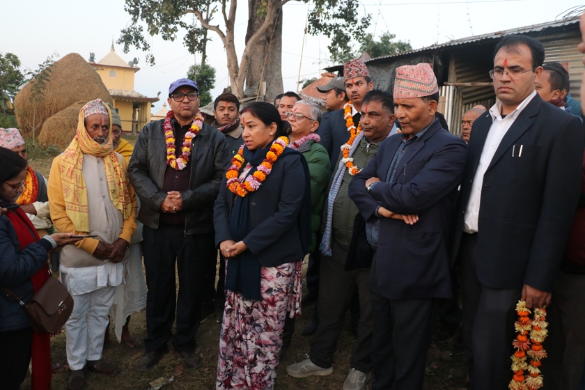 भरतपुर महानगरको गौरवपूर्ण आयोजनाको अनुगमन, समयमै सम्पन्न गर्न प्रमुख दाहालको निर्देशन