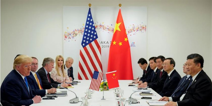अमेरिका र चीनबीच व्यापार युद्धलाई खुकुलो बनाउने सम्झौता