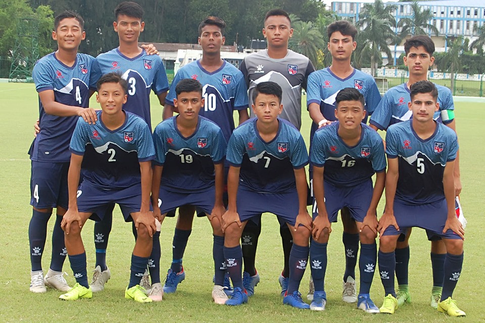 नेपाल  यू–१५ साफ च्याम्पियनसिप फुटबलको फाइनलमा