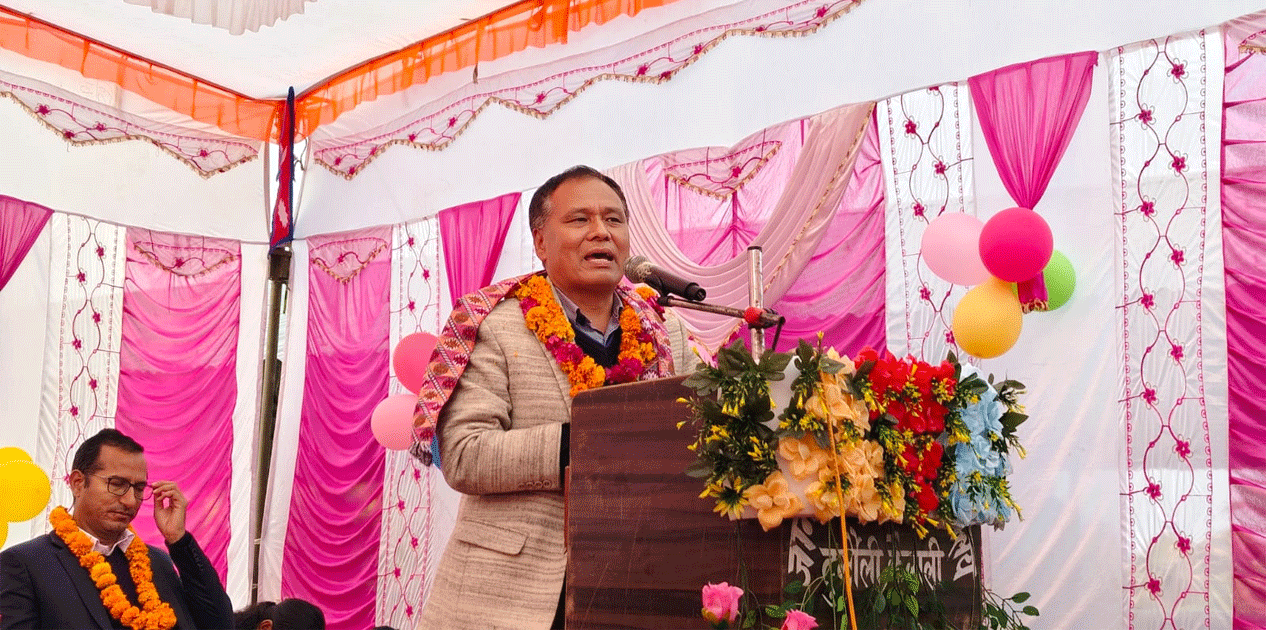 जनताले भ्रष्टाचार मुक्त समाज चाहेका छन् : मन्त्री घिसिङ