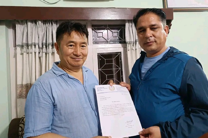 नेपाली कांग्रेस बागमती प्रदेशको प्रमुख सचेतकबाट काफ्लेले दिए राजीनामा