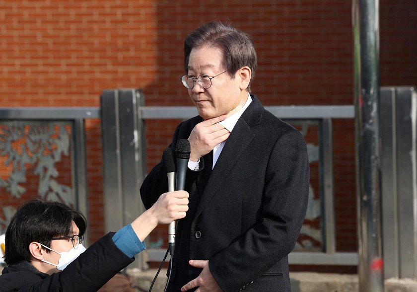 दक्षिण कोरियाका विपक्षी नेता ली अस्पतालबाट डिस्चार्ज