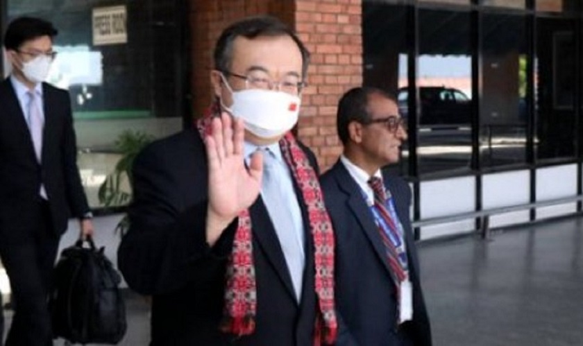 नेपाल आइपुगे चिनियाँ कम्युनिष्ट पार्टीका नेता लिउ
