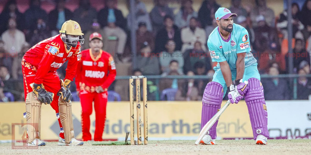 इलिमिनेटरमा लुम्बिनीविरुद्ध काठमाण्डु १११ रनमा अलआउट