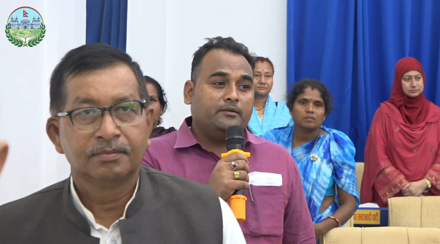मधेश प्रदेश सभामा विपक्षी दलहरूको अवरुद्ध