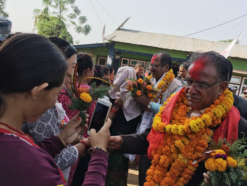 सर्वाधिक महिला मतदाताको रोजाईमा पूर्वप्रधानमन्त्री प्रचण्ड