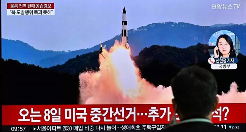 उत्तर कोरियाले जापानतर्फ हान्यो मिसाइल