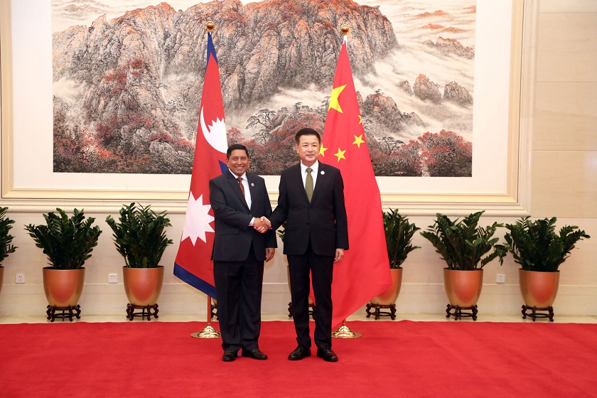 बेल्ट एण्ड रोड फोरम शिखर सम्मेलनको उद्घाटन, उपप्रधानमन्त्री श्रेष्ठ सहभागी