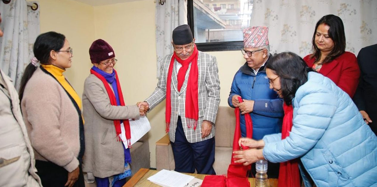 आहुति नेतृत्वको वैज्ञानिक समाजवादी पार्टीबाट अलग भएको समूह नेकपामा समाहित