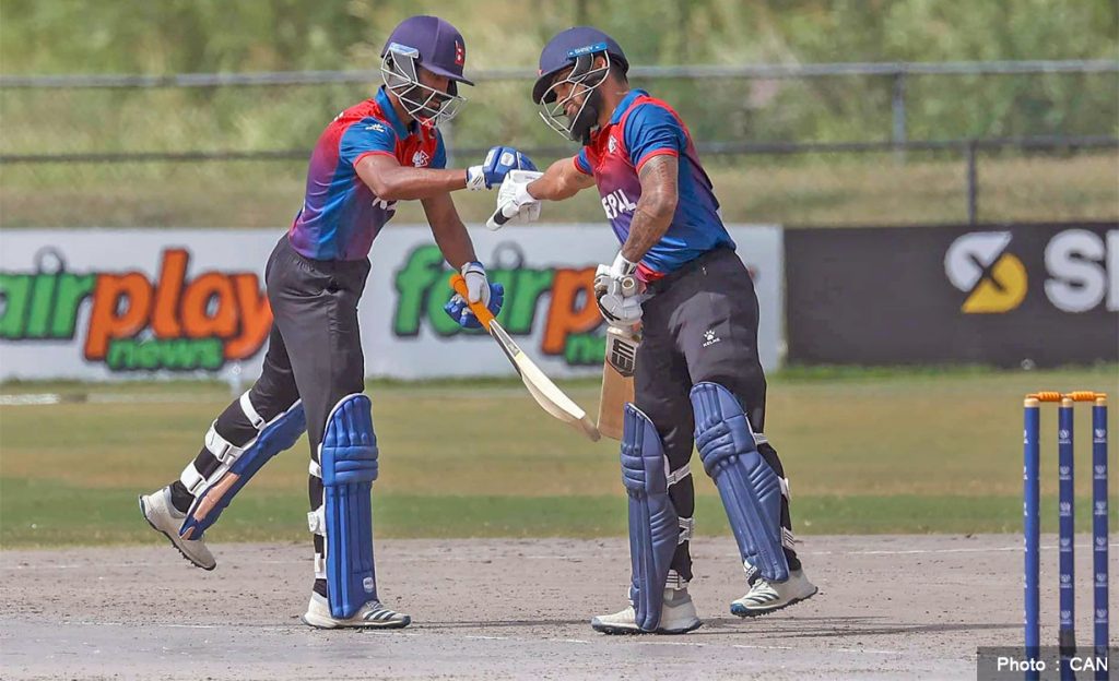 नेपालले क्यानडासँग टी–२० र एक दिवसीय शृंखला खेल्ने