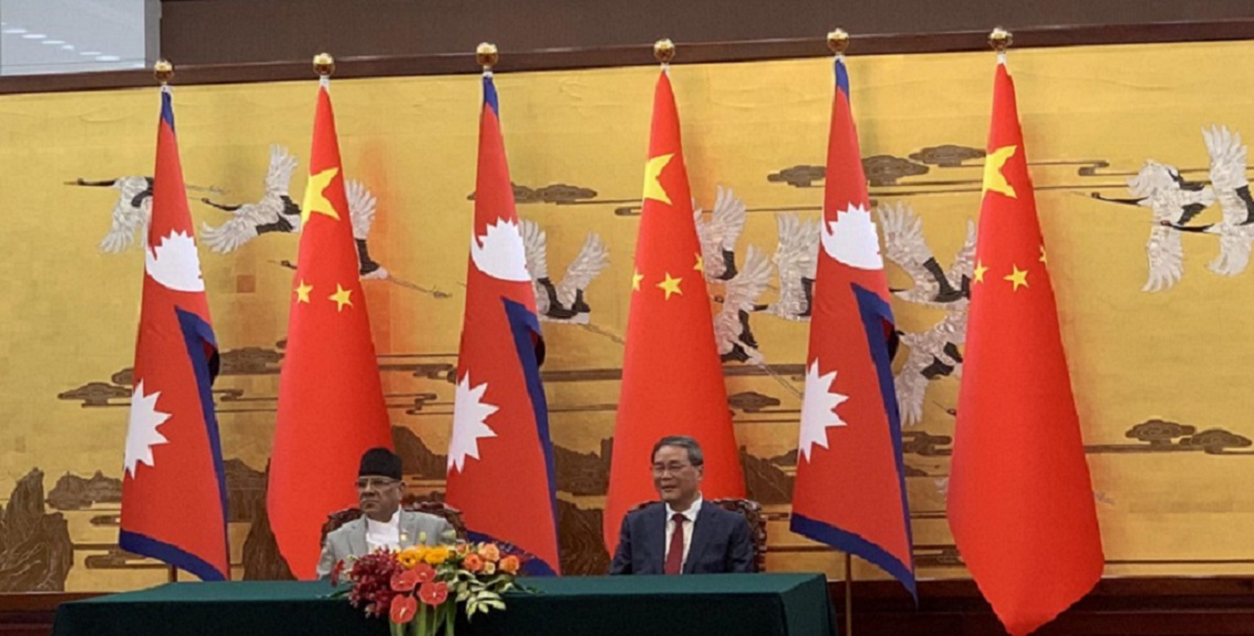 नेपाल–चीन सम्बन्धमा नयाँ ऊर्जा थपिएको छ : चिनियाँ प्रधानमन्त्री
